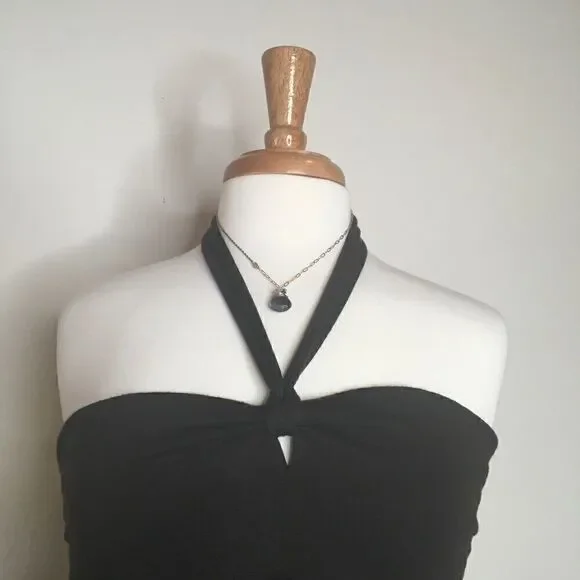 The Limited Tie Neck Knit Maxi Dress - Picture 6 of 6